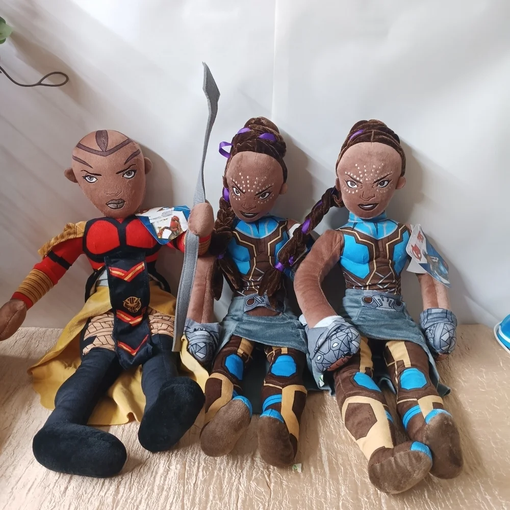 Marvel Warrior Plush Trio - Red, Blue, Brown